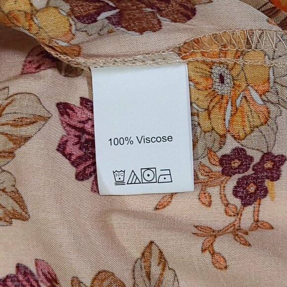 RusttyDustty NWT Size XXL Bohemia Peasant Blouse V-neck Crochet - Picture 4 of 12